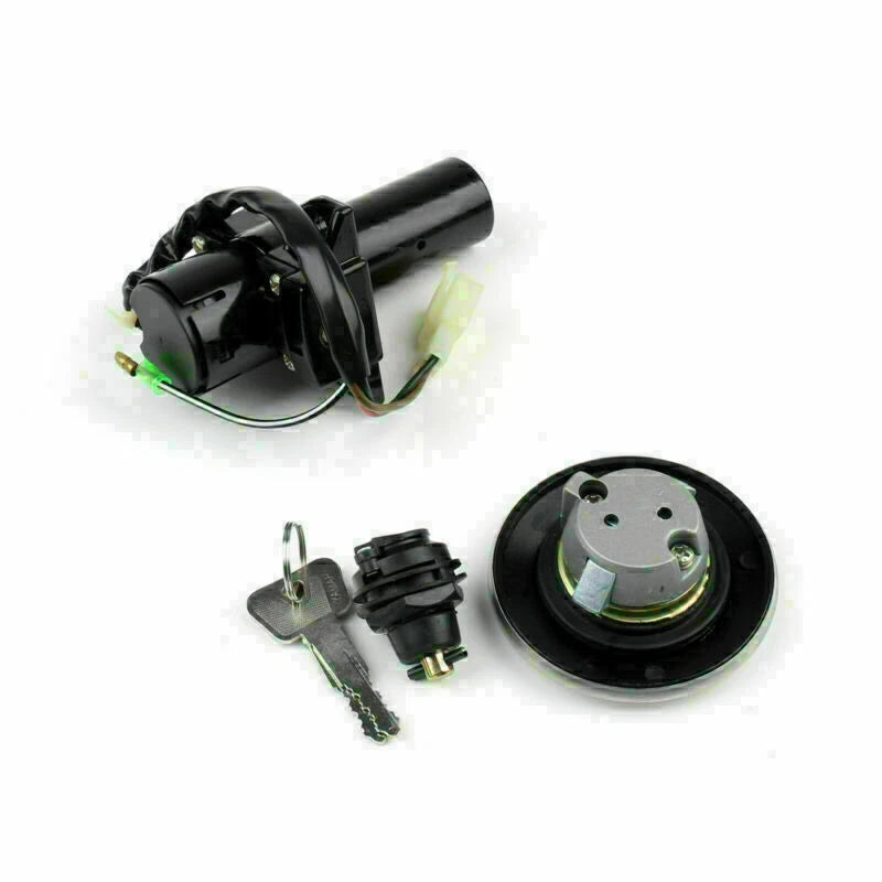 Ignition Switch Gas Cap Seat Lock Key Set for Yamaha YBR125 (2005–2009)