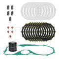 Clutch Plates Gasket Oil Filter Kit for Kawasaki Vulcan 800 VN800A/B/E (1995–2006)