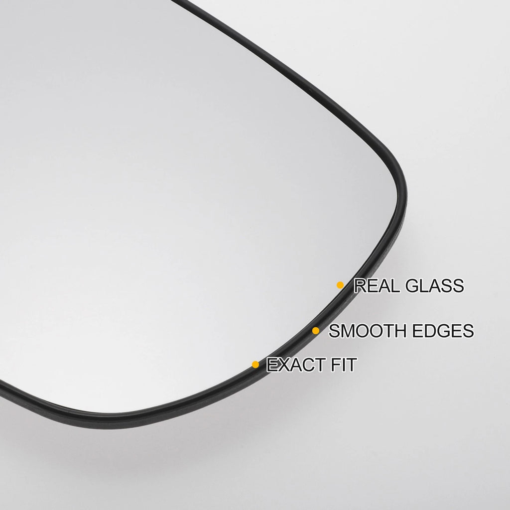 Right Side Heated White Mirror Glass for Hyundai IX35 (2010–2018)
