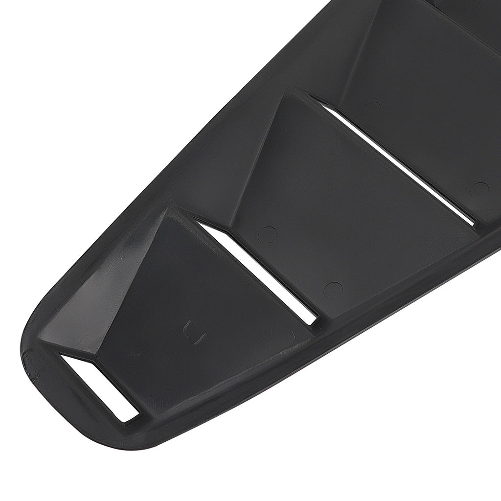 Quarter Panel Window Louvers for Ford Mustang (2005-2014) Gloss Black