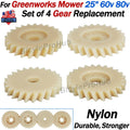 Set of 4 Gears for Greenworks Mower 25" 60V & 80V (Drive Gear)