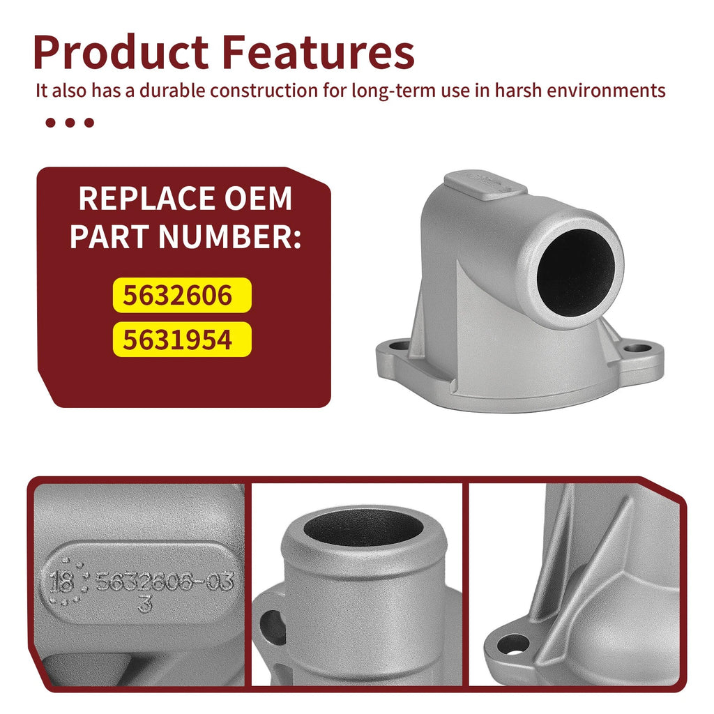 Thermostat Housing for Polaris Ranger XP 900 / Crew 900 / Crew XP 900 (2013–2019)