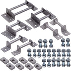 Set of 3rd Row Seat Brackets with Strikers & Bolts for GMC Yukon (2000–2014)