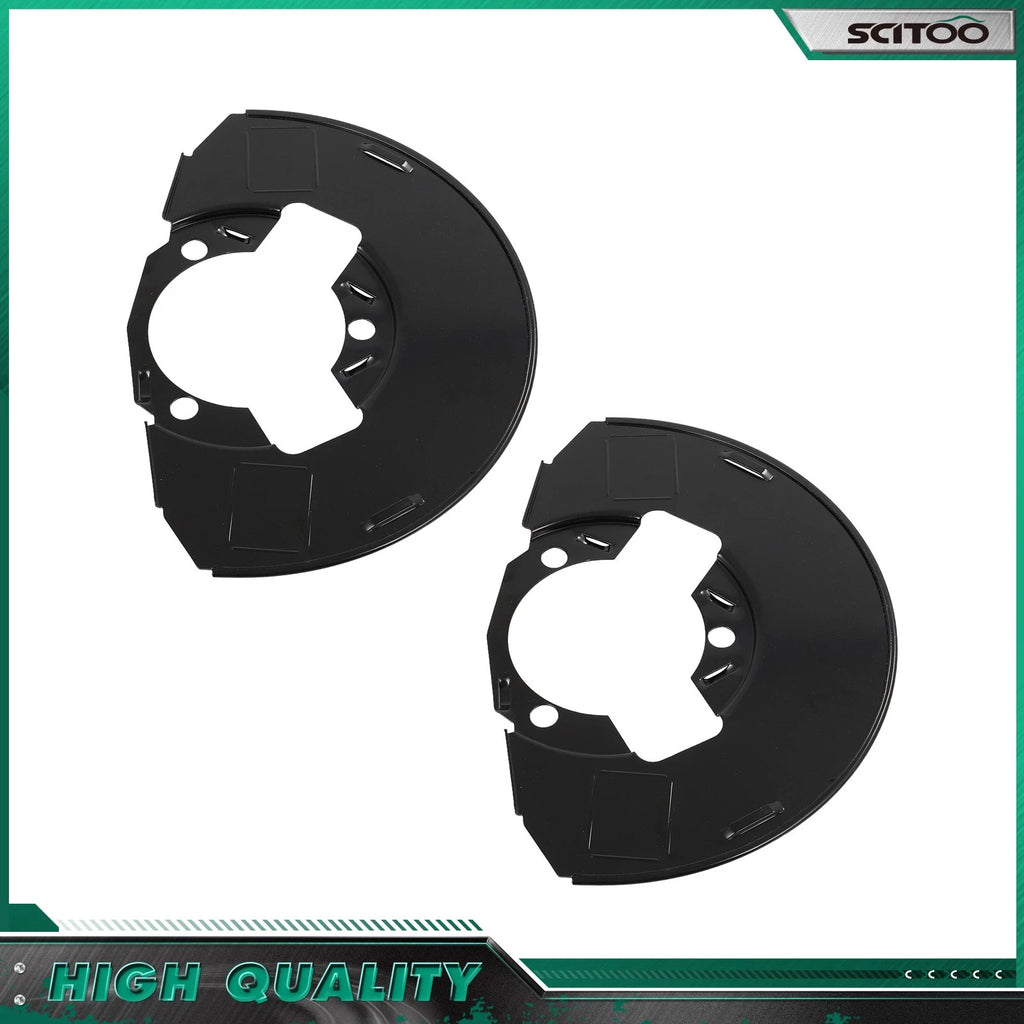 Front LH & RH Brake Backing Plate for GMC Sierra 1500 HD (2005–2006)
