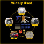 Set of 2 Car Pulling Tabs for Paintless Dent Repair
