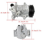 A/C Compressor with Clutch for Toyota Corolla (2014–2022) 4472500351
