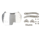 Motor Windshield Windscreen with Bracket for Universal 6"-8" Round Headlight