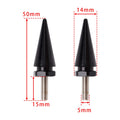 Set of 4 Black Windshield Fairing Mounting Spike Bolts for Road Glide FLTR (2015–2025)