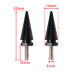 Set of 4 Black Windshield Fairing Mounting Spike Bolts for Road Glide FLTR (2015–2025)