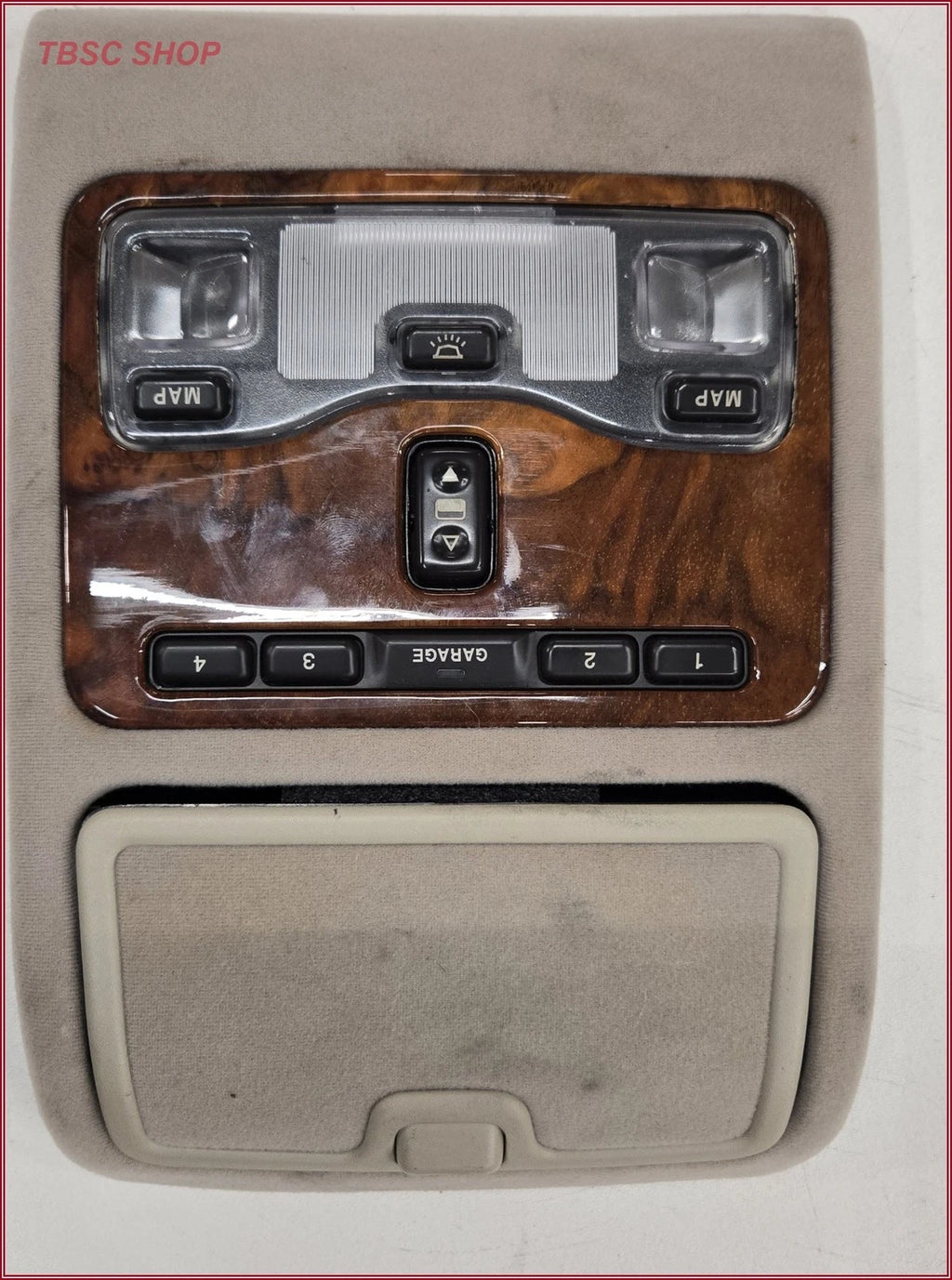 Overhead Dome Light Console for Jaguar XJ8 XJR Vanden Plas (1998–2003)