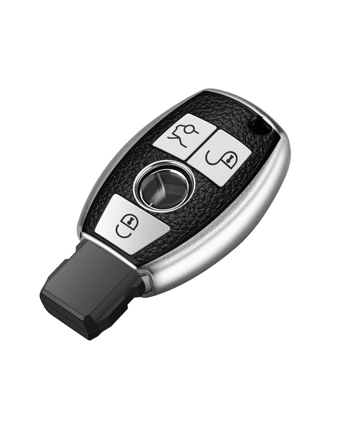 Smart Key Fob Cover Case Shell for Mercedes-Benz (3-Button) (2019-2021)