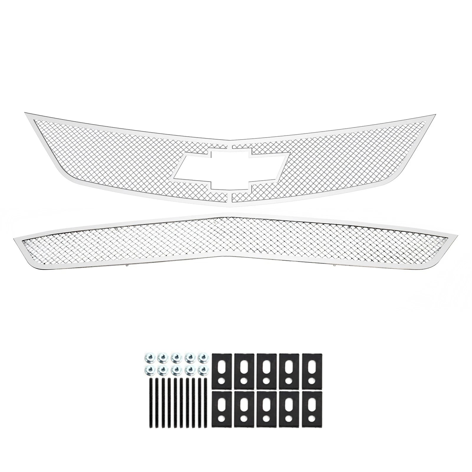 Stainless Steel Bolt Over Mesh Grille Combo for Chevy Impala (2014-2020)
