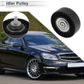 Drive Belt Idler Pulley Black for BMW Series 3 (2008 - 2012) 1 Pcs