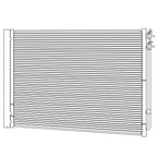 Replacement A C Condenser for BMW 5 Series 2011–2015