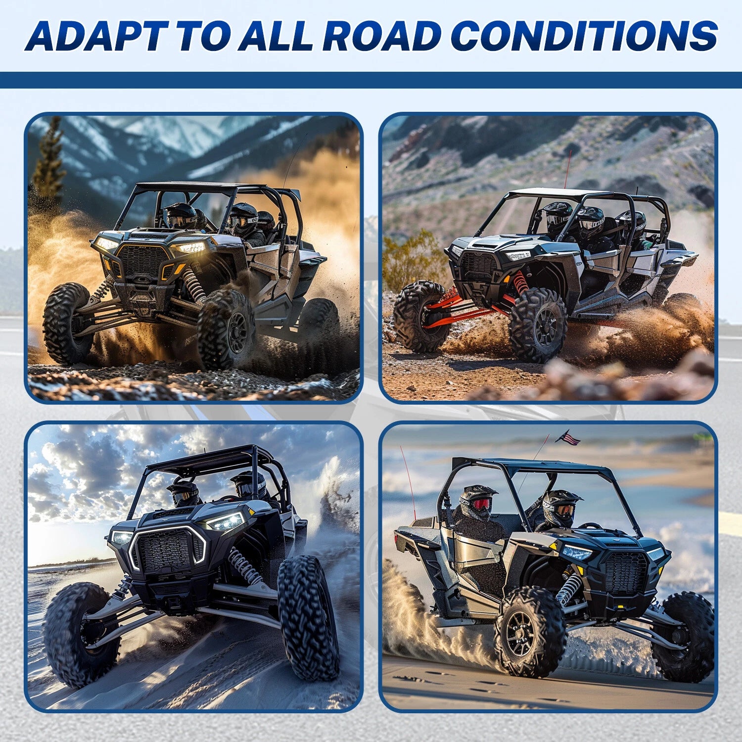 Hard Roof Top for Polaris RZR XP 4 1000 / XP 4 Turbo / 4 900 (2014–2023)