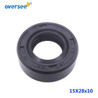 2Pcs Oil Seal for Tohatsu 4-9.8HP (369-60111-0) & Mercury (26-16130)