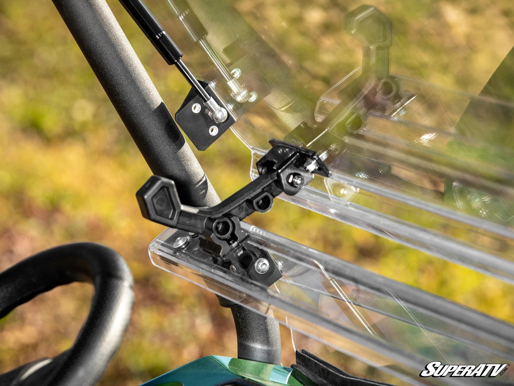 Scratch Resistant Flip Windshield for Kawasaki Mule Pro MX (2019–2023)