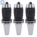 3X CAT40 5/8" Keyless Drill Chuck Low Runout for CNC Machining