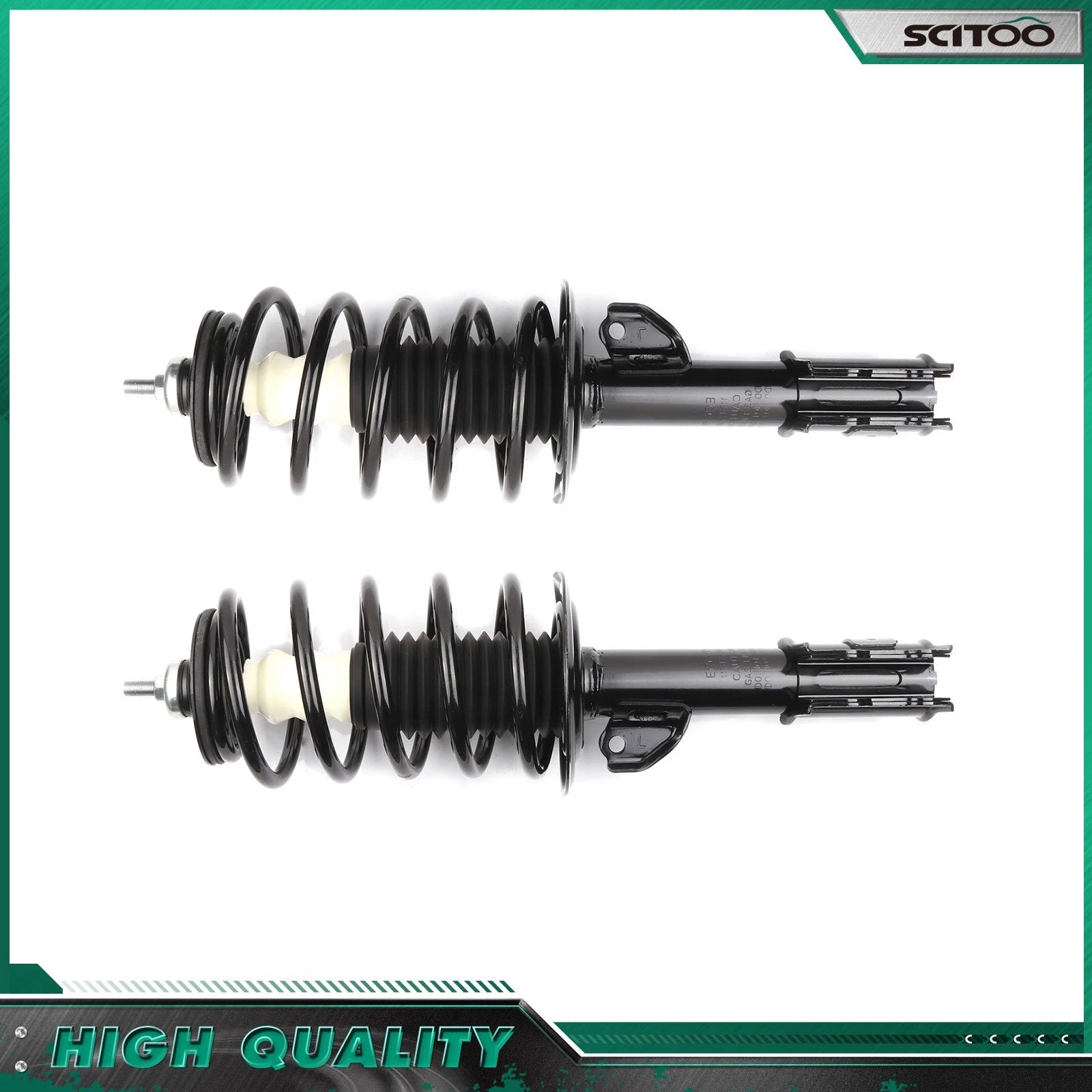 Front Quick Complete Struts Shocks & Spring Assembly for Toyota Prius C (2012–2015)