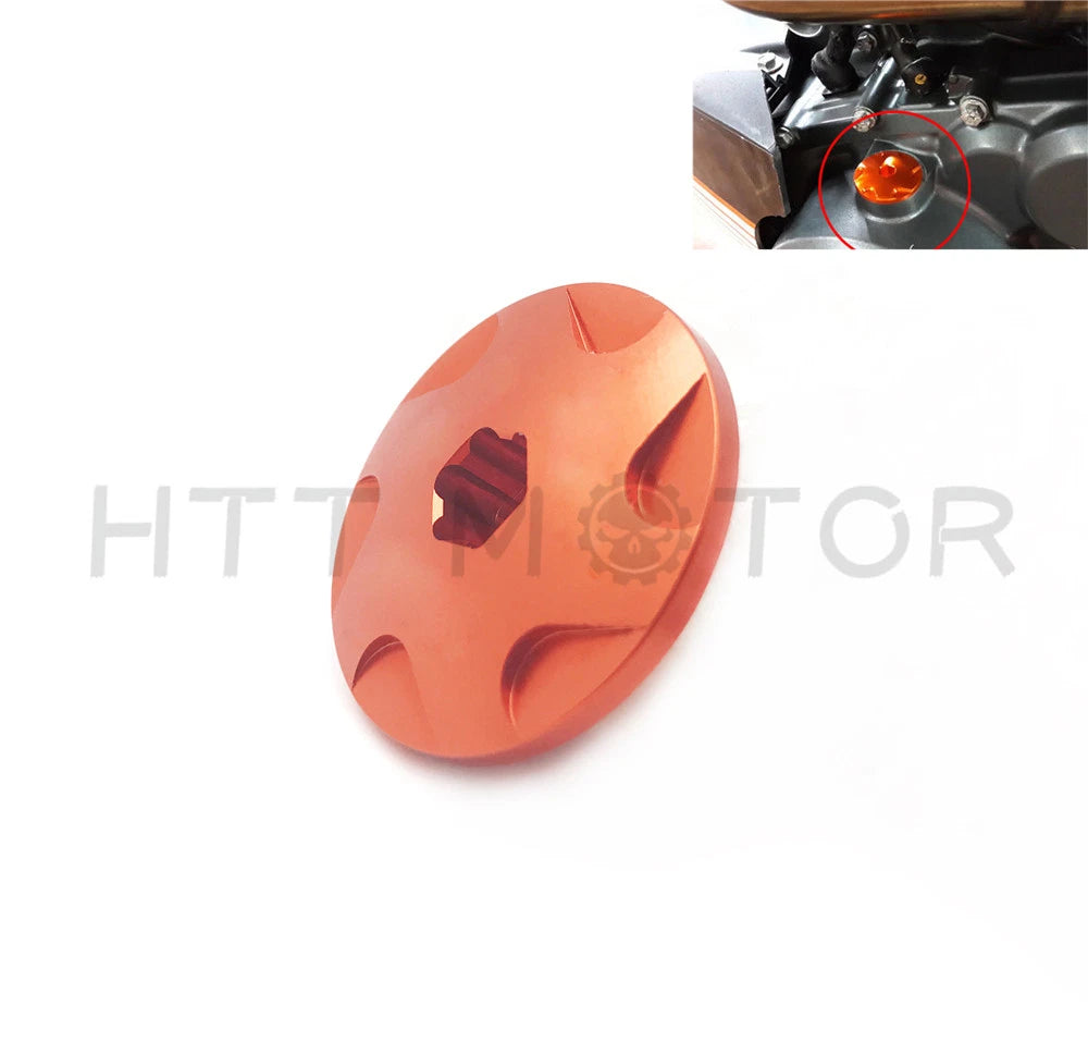 CNC Engine Plug Cover Camshaft Oil Cover for KTM Duke 125 200 390 (2011–2018)