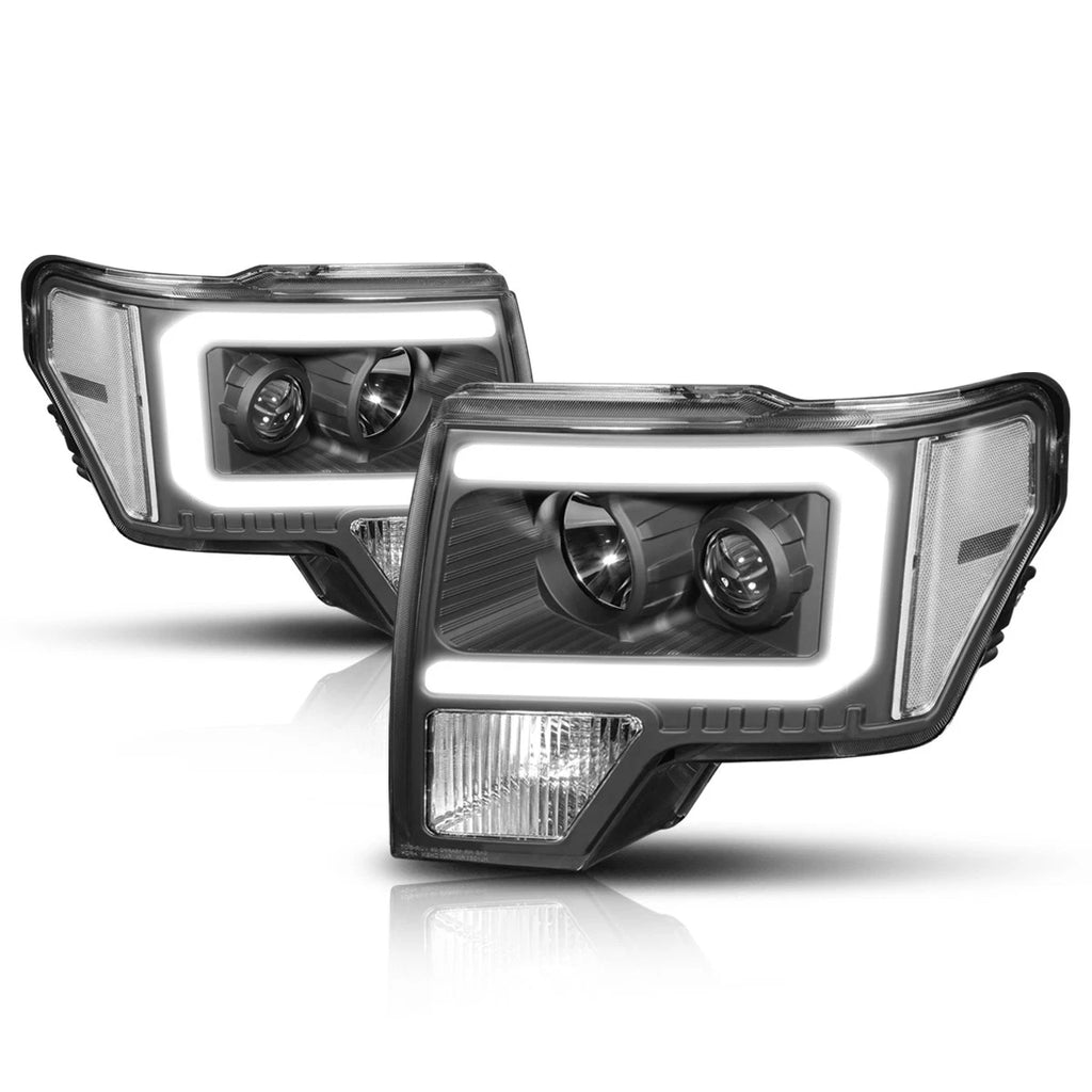 L-Shape LED DRL Switchback Headlights for Chevy Blazer/S10 (1998–2004)