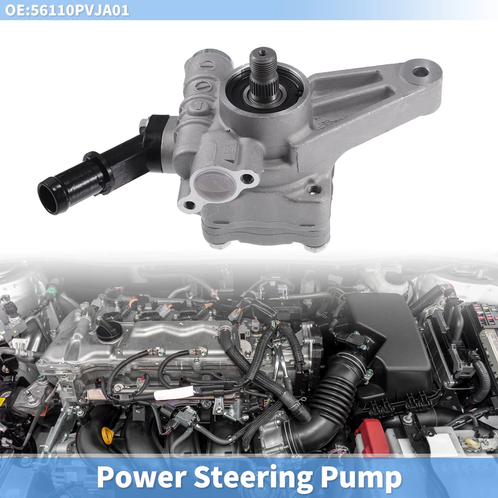 Power Steering Pump No. 56110PVJA01 for Honda Pilot (2003–2008)
