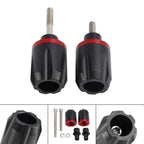 Crash Bobbin Protector Slider Set of 2 Aluminum Red for Honda CB650R (2019–2020)