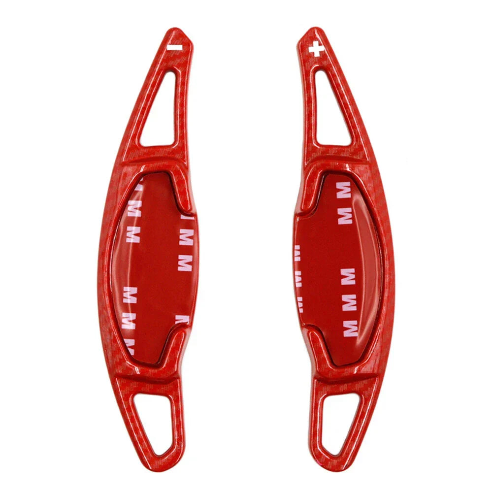 Red ABS Steering Wheel Paddle Shifter Extensions for Honda Civic (2022-)