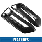 2X Fog Light Grille Cover for Honda Accord (2018–2020) Black
