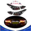 Black LED Tail Lights Assembly for Toyota Camry (2018–2020)