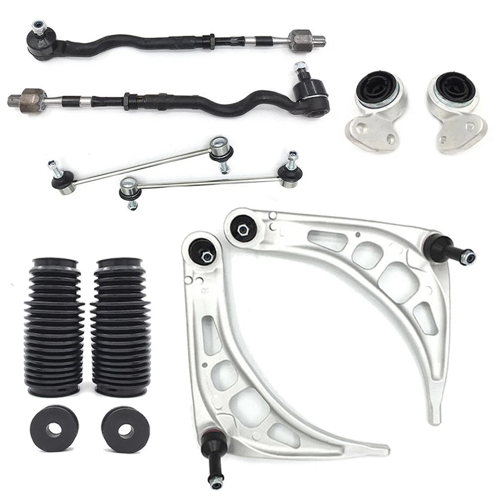 Control Arm Ball Joint Bushing Tie Rod Boot Kit for BMW 3 Series (1999–2000)