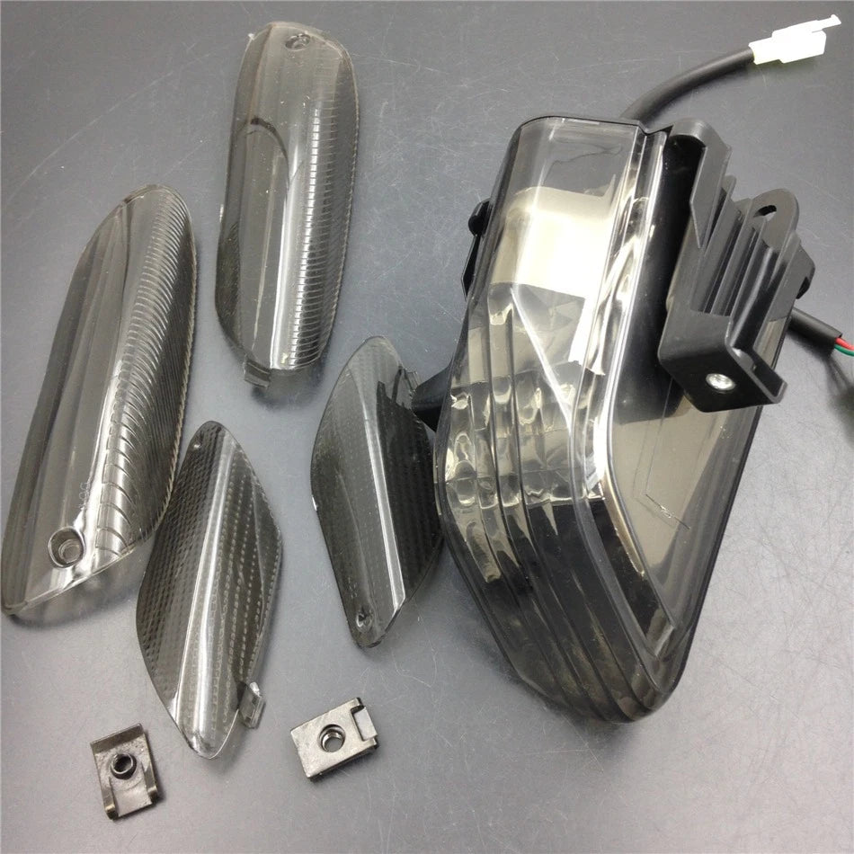 Smoke LED Brake Tail Lights for Aprilia RSV1000 RSV4R (2004–2008)