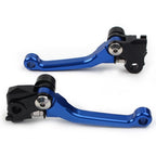 2X CNC Pivot Brake Clutch Levers for Honda CRF250R CRF450R (2007–2022) Blue