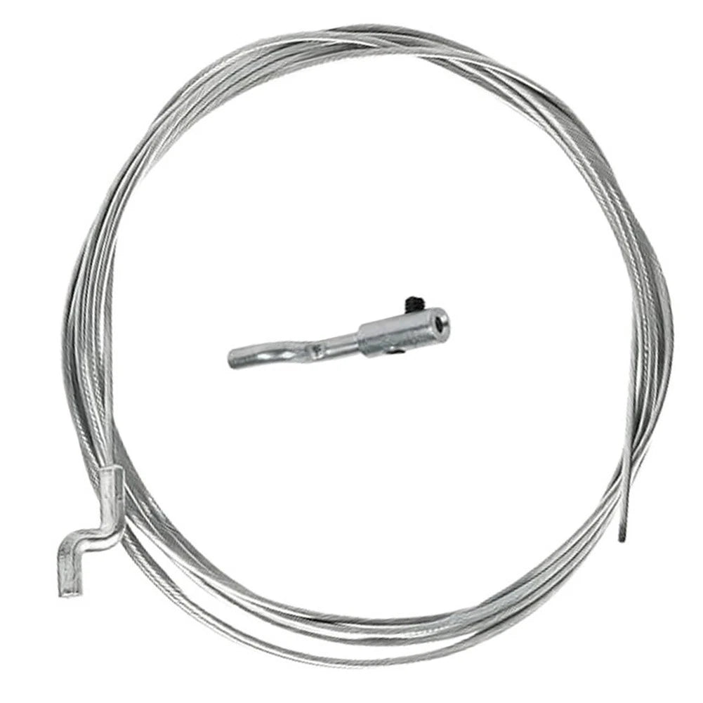 Gas Cable Kit 1.5mm x 2.5m with End Cap and Z Clamp for Lawn Mower