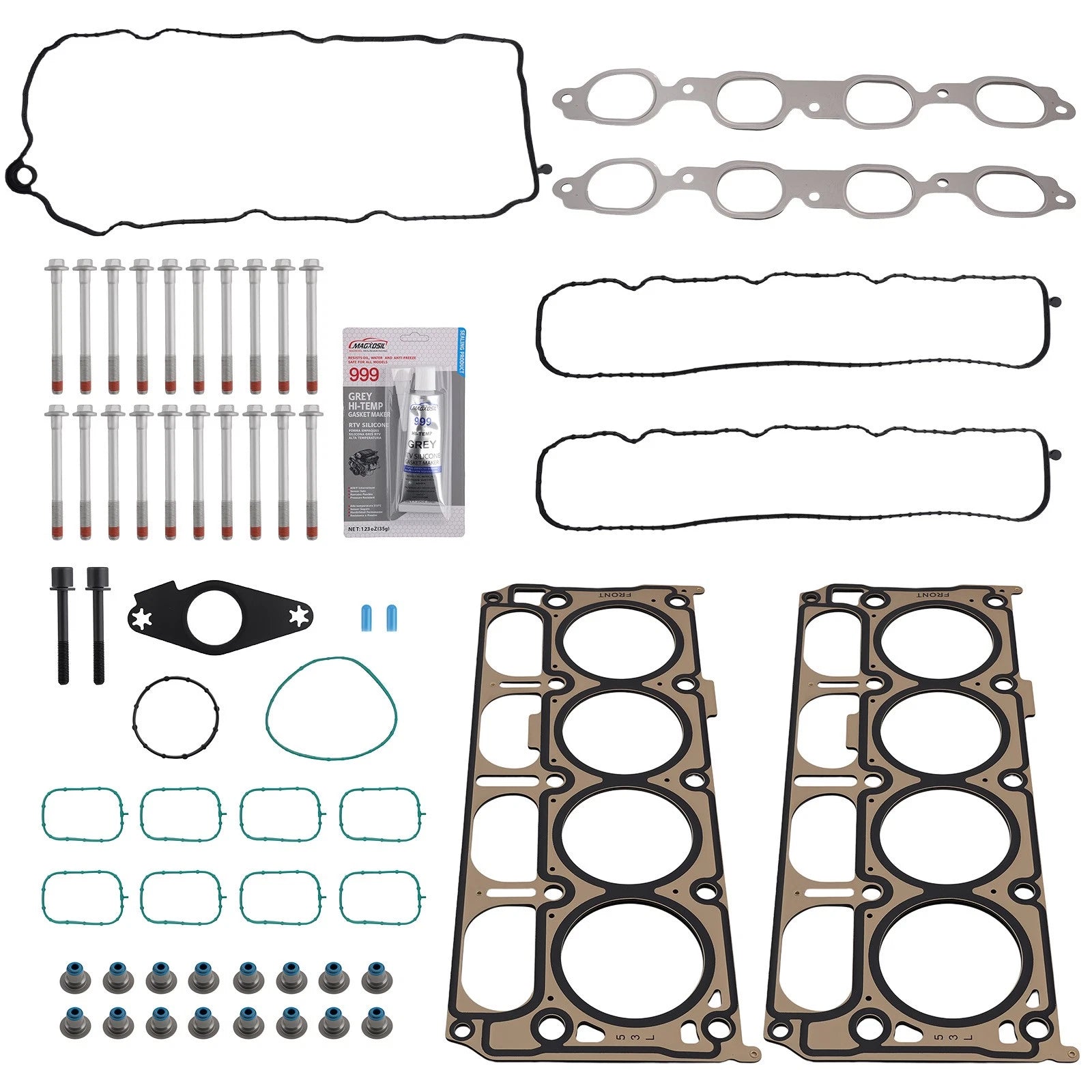 Head Gasket Set and Head Bolts for Chevrolet Tahoe GMC Sierra Yukon (2014–2020)