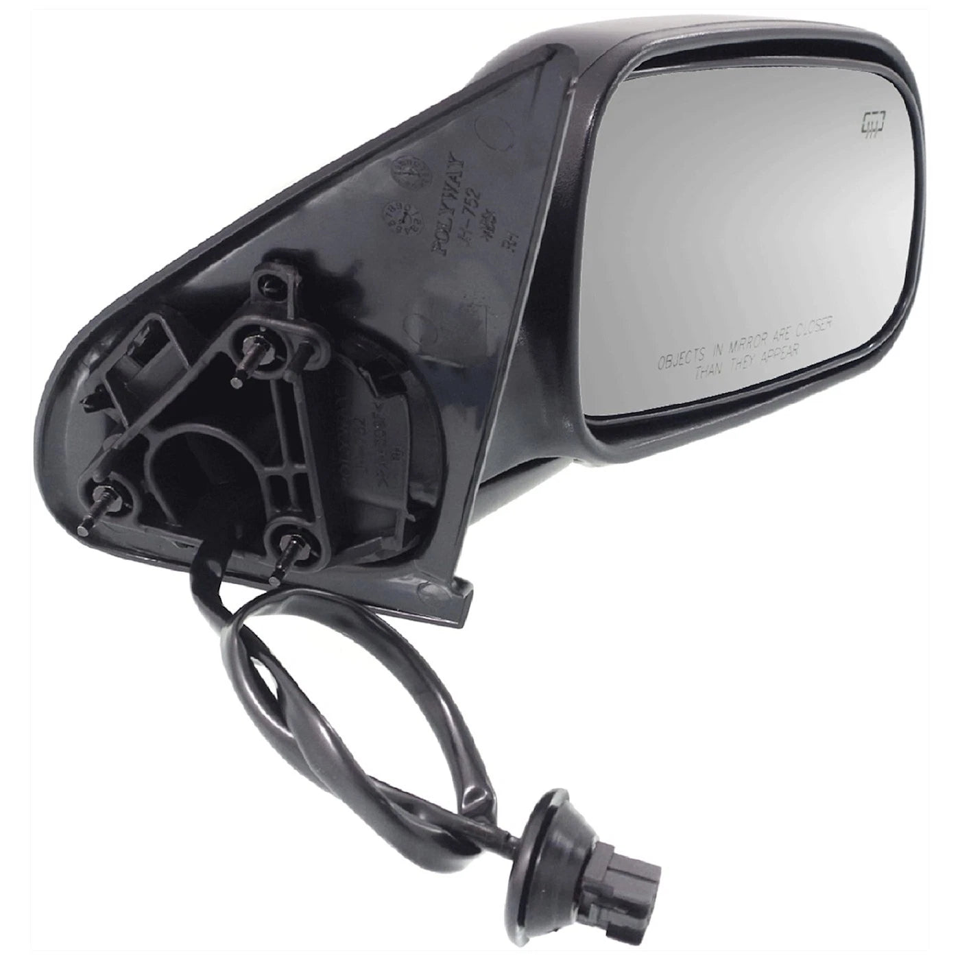 Set of 2 Heated Mirrors for Jeep (1999–2004)