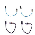 Set of 4 Oxygen Sensors 234-4489, 234-5038 for Ford Edge, Lincoln MKX, Mazda CX-9 (2007–2015)