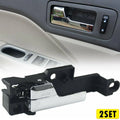 Set of 2 Inside Door Handles for Lincoln MKZ (2017–2020) 44754 Chrome