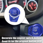 Start Stop Button Cover Kit for BMW 2/3/3GT/4/5/6/7/X1-X4/M2-M5 Blue