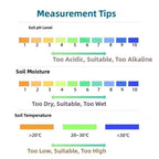 Handheld Digital Soil Tester for PH Moisture Temperature Readings