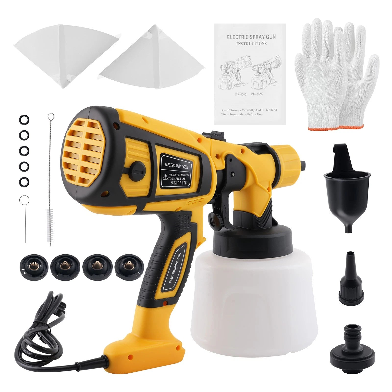 Paint Sprayer for Electric Spray Paint Gun (1000W)