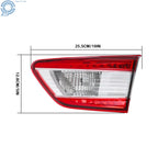 Tail Light Lamp for Subaru Crosstrek (2018–2019) Red Halogen