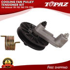 Cooling Fan Pulley Tensioner Kit for Bobcat 751 753 763 773 7753 (1990–2000)
