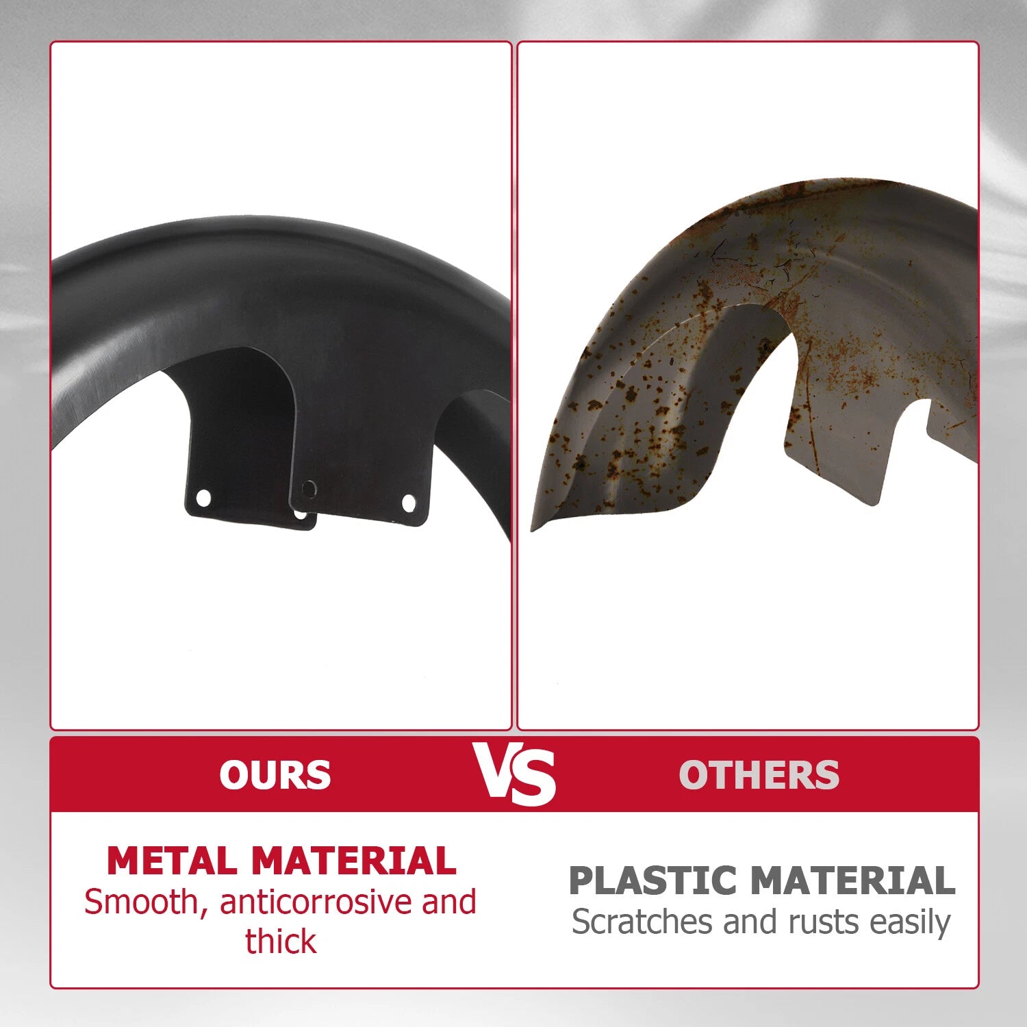 21" Wrap Front Fender for Harley Davidson Touring (2014–2023)