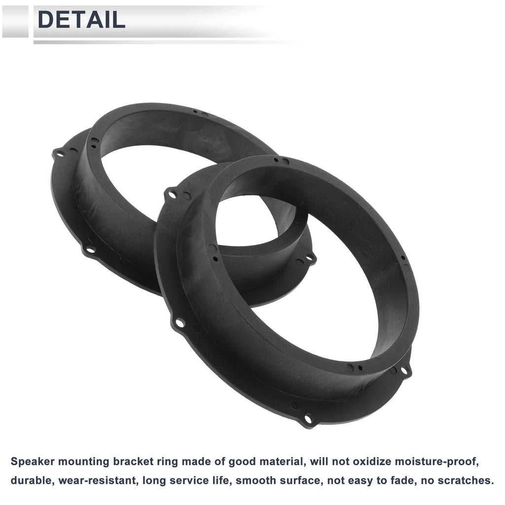 2X Speaker Spacer Ring for Audi A4 (2009) 6.5" Tweeter