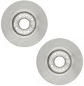 Set of 2 Front Disc Brake Rotors for Chevy Aveo5, Spark, Suzuki Swift+