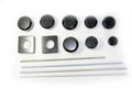 Fork Axle Caps Covers for Kawasaki ZX14 ZX14R (2006–2009)