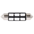 20pcs 39mm Xenon LED Festoon Dome Trunk Lights for Cars (5730-6-SMD)