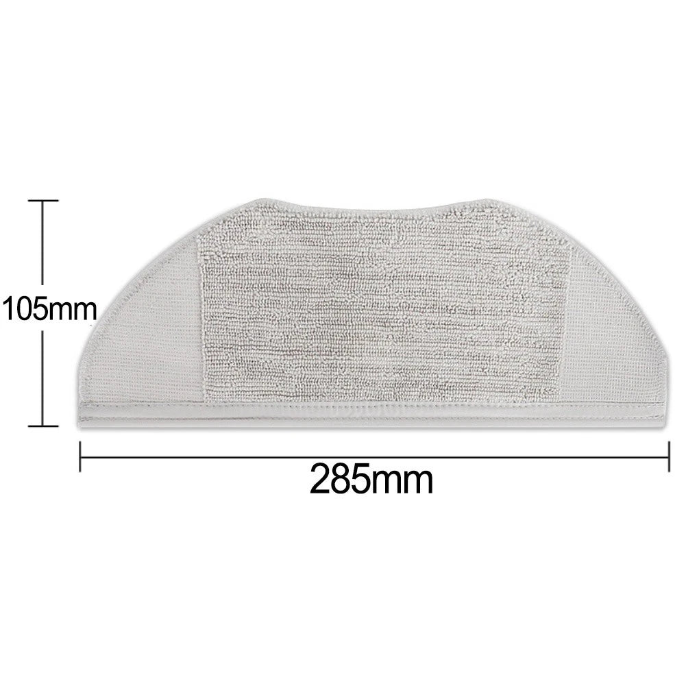 Mop Pad Microfiber Cloths for Mopping Floors (Machine Washable, Reusable)