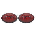 3 x LED Oval Side Marker Lights for Car Bus Truck Camper Motorhome Pickup
